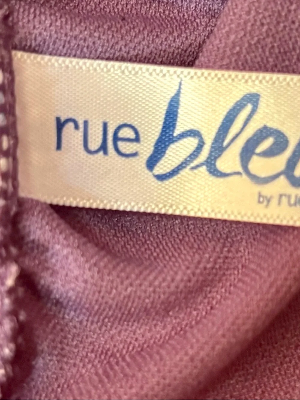 Rue Bleu by Rue21 XL Purple Cutout One Piece Swimsuit Monokini Shelf Bra Resort
